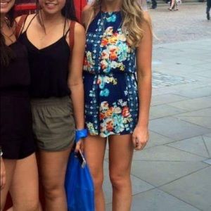 MINKPINK Evening Bloom Playsuit